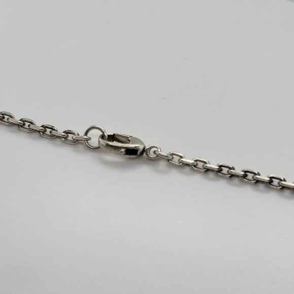 Gucci Double G Pendant Necklace 925 Sterling Silver 27 Inches - Picture 7 of 7